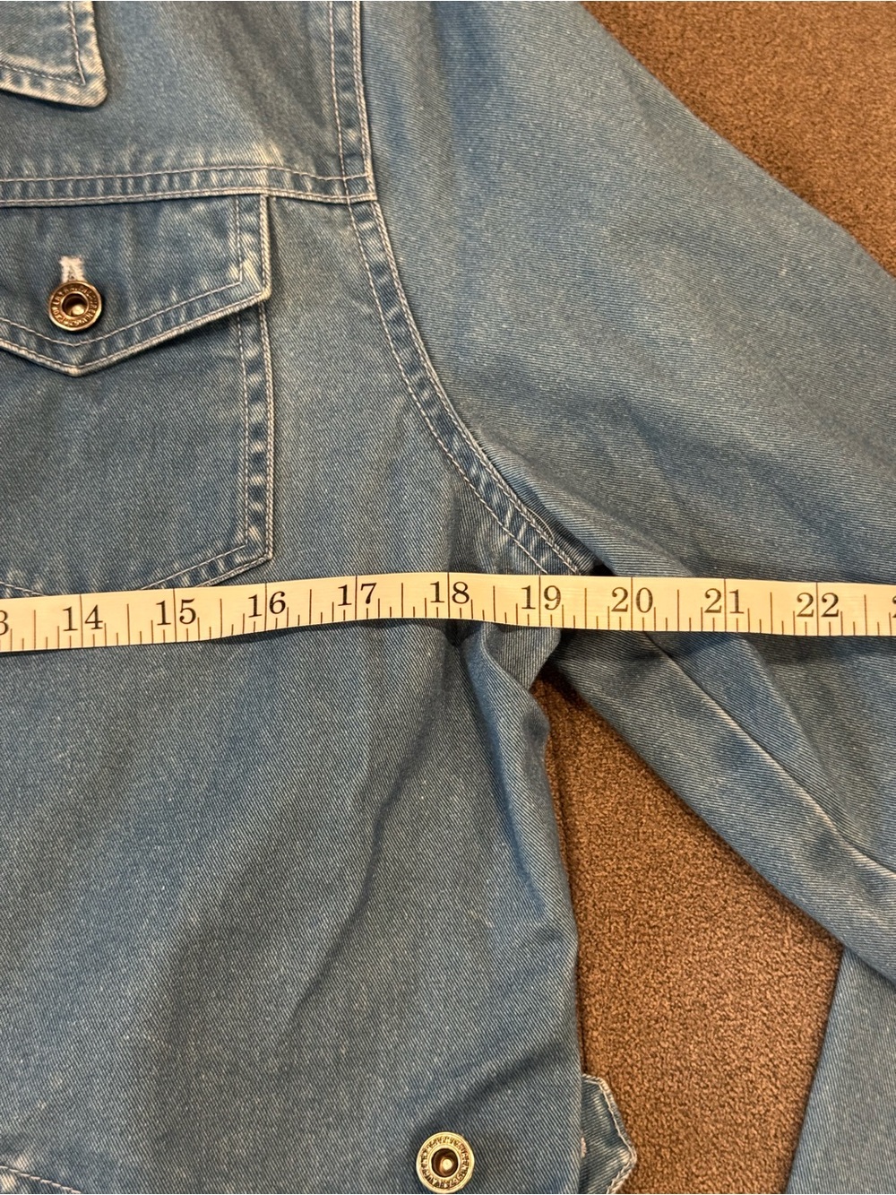 Vintage Ralph Lauren Glen Canyon Denim Chore Jacket - Medium - Picture 8 of 10